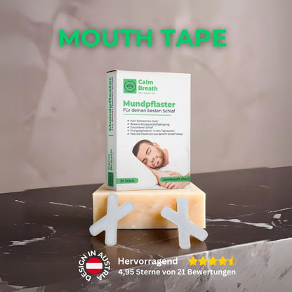 Calm Breath MOUTH TAPE - Calm Breath - mouthtaping - schnarchen