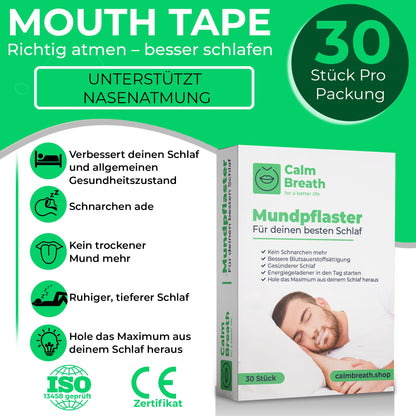 PREMIUM Health Set - Calm Breath - mouthtaping - schnarchen